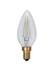 Lampadina E14, 120lm, bianco caldo, 1 pz, Lampadina: vetro, Base lampadina: alluminio, Trasparente, Ø 4 x Alt. 10 cm
