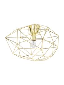 Lampa sufitowa Diamond, Mosiądz lakierowany, Odcienie złotego, Ø 50 x W 32 cm