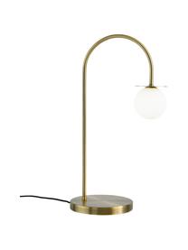 Stolní lampa Milo, Zlatá, Š 20 cm, V 55 cm
