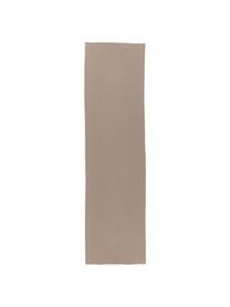 Chemin de table en lin taupe Lion, Taupe