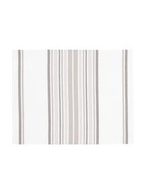 Placemats Katie, 2 stuks, Katoen, Wit, beige, 40 x 50 cm