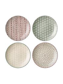 Dinerborden Karine, 4 stuks, Keramiek, Multicolour, Ø 25 cm