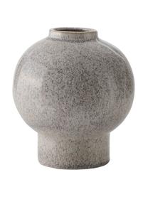 Vase Stone aus Steingut, Steingut, Grau, Ø 15 x H 17 cm