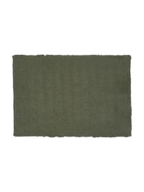 Huňatý koberec do kúpeľne Board, Zelená, Š 60 x D 90 cm