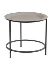 Table d'appoint avec plateau amovible Cizur, Anthracite, gris