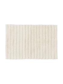 Tappeto bagno morbido bianco crema Board, Cotone, qualità pesante 1900 g/m², Bianco crema, Larg. 50 x Lung. 60 cm