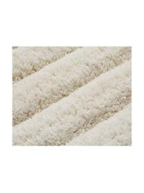 Tapis de bain moelleux blanc crème Board, Blanc crème