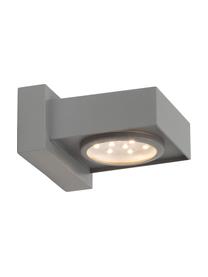 Aplique de exterior LED Arco Warren, Pantalla: aluminio con pintura en p, Gris, An 13 x Al 7 cm