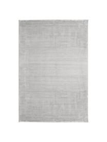 Tapis en viscose extra doux gris qualité premium Grace, Gris