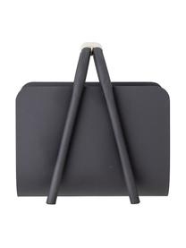 Metall-Zeitschriftenhalter Eton, Metall, beschichtet, Schwarz, B 33 x H 35 cm