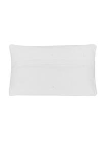 Coussin rectangulaire blanc Sudda, Blanc