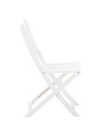 Set tavolo e sedie da giardino in legno di acacia Skyler 3 pz, Bianco, Set in varie misure