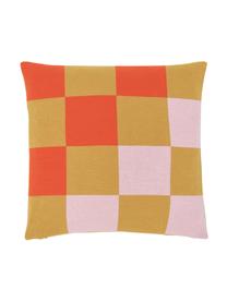 Housse de coussin 45x45 en coton bio Kiki, 100 % coton, certifié GOTS, Multicolore, larg. 45 x long. 45 cm