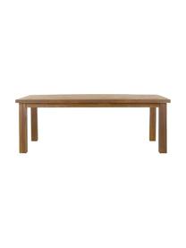 Mesa de comedor de madera maciza de teca Bois, Madera de teca maciza sin tratar, Teca, An 180 x F 90 cm