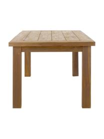 Mesa de comedor de madera maciza de teca Bois, Madera de teca maciza sin tratar, Teca, An 180 x F 90 cm