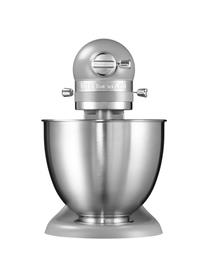 Robot da cucina grigio Mini, Ciotola: acciaio inossidabile, Grigio opaco, Larg. 31 x Alt. 31 cm