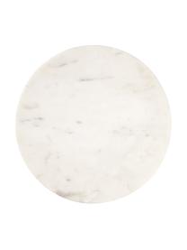 Marmor-Servierplatte Minu, Ø 30 cm, Marmor, Weißer Marmor, Ø 30 cm