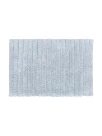 Tappeto bagno morbido azzurro Board, Cotone, qualità pesante, 1900 g/m², Azzurro, Larg. 50 x Lung. 60 cm