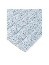 Tappeto bagno morbido azzurro Board, Cotone, qualità pesante, 1900 g/m², Azzurro, Larg. 50 x Lung. 60 cm