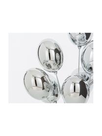 Tischleuchte Silver Balloons, Ballons: Glas, verspiegeltFassungen: ChromLampenfuss: Chrom, Ø 36 x H 68 cm
