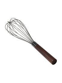 Schneebesen RÅ mit Eschenholz-Griff, Griff: Eschenholz, Silberfarben, Dunkles Holz, L 29 cm