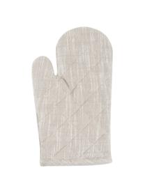 Rękawiczki kuchenne z bawełny Kari, 2 szt., Bawełna, Beżowy, S 17 x W 27 cm
