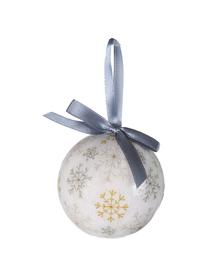 Bolas de Navidad Snowflake, 14 uds., Bola de espuma de polietileno forrada de papel plastificado
Caja de cartón, Blanco, mostaza, topo, Ø 8 x Al 15 cm
