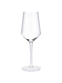 Mundgeblasene Weissweingläser Ays, 4 Stück, Glas, Transparent, Ø 6 x H 24 cm, 418 ml