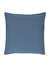 Federa arredo in cotone blu Mads, 100% cotone, Blu, Larg. 50 x Lung. 50 cm