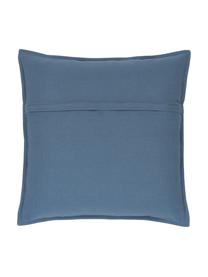 Federa arredo in cotone blu Mads, 100% cotone, Blu, Larg. 50 x Lung. 50 cm