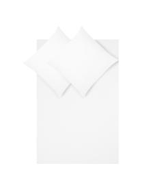 Flanell-Bettwäsche Erica in Weiß, Webart: Flanell Flanell ist ein k, Weiß, 240 x 220 cm
