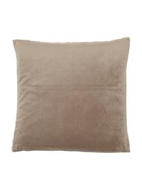 Sametový povlak na polštář  se strukturovaným povrchem Lucie, 100 % samet (polyester), Béžová, Š 45 cm, D 45 cm
