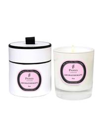 Bougie parfumée Aromatherapy (rose), Transparent, blanc, rose, Ø 8 x haut. 9 cm