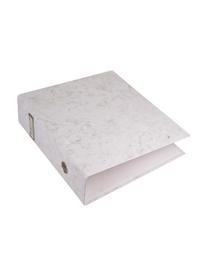 Archivadores Archie, 2 uds., Mármol blanco, An 29 x Al 32 cm