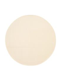 Tappeto rotondo in lana beige Ida, Retro: 60% juta, 40% poliestere , Beige, Ø 120 cm (taglia S)