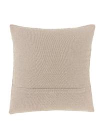 Housse de coussin vintage en coton Eliseo, 100 % coton, Multicolore, larg. 45 x long. 45 cm