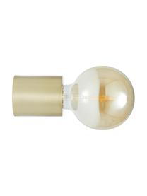 Malá nástenná/stropná lampa Chanty, Odtiene matnej zlatej, Ø 6 x H 7 cm