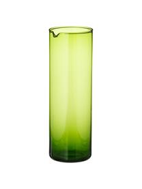 Karaf Bloom, 1 L, Glas, Groen, Ø 8 x H 24 cm