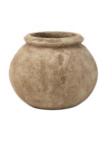 Plantenpot Rustic in beige, Beton, Beige, Ø 36 x H 29 cm