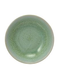 Vajilla de porcelana Samoa, 6 comensales (18 pzas.), Porcelana, Verde menta, Set de diferentes tamaños