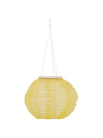 Solar hanglamp Festival, Lampenkap: polyester, Beige, Ø 25 x H 21 cm