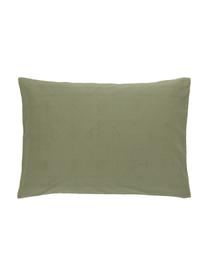 Taie d'oreiller 50x70 coton brodé vert Elaine, 2 pièces, 100 % coton
Densité du fil 140 fils au pouce carré, qualité standard

Le linge en coton procure une agréable sensation de douceur sur la peau, absorbe bien l'humidité et convient aux personnes allergiques, Vert, larg. 50 x long. 70 cm