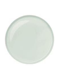 Assiette plate porcelaine Kolibri, 6 pièces, Vert menthe