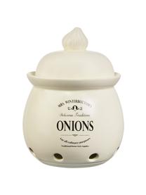 Bote Mrs Winterbottoms Onions, Gres, Crema, negro, Ø 20 x Al 27 cm