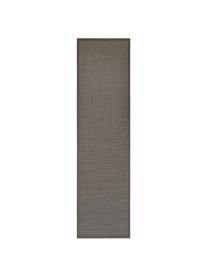 Alfombra Leonie, Fibra de sisal, Gris topo oscuro, An 80 x L 300 cm