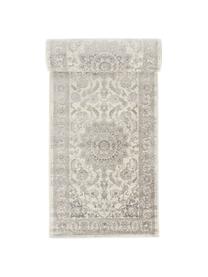 Tapis de couloir vintage Tortona, Gris argent