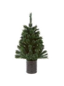 Árbol de Navidad artificial LED Frosty Malmö, Plástico (polietileno), Verde, Ø 50 x Al 90 cm