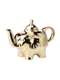 Teekanne Elephant aus Keramik, 900 ml, Keramik, Goldfarben, 900 ml
