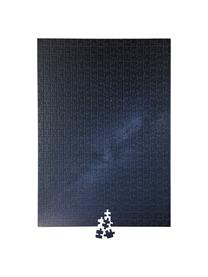 Puzzle Night, 500-delig, Papier, hout, Blauw, 25 x 4 cm