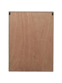 Estante de pared de madera de pino Barney, Madera de pino pintado, Negro, An 60 x Al 80 cm